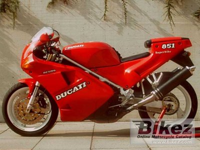1991 Ducati 851 Strada photo